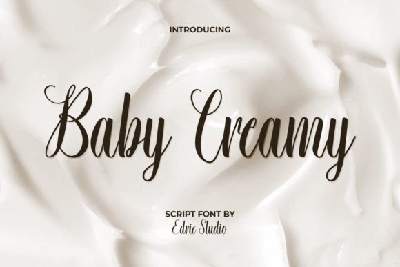 Baby Creamy: A Versatile Script Font for Professional Workflows