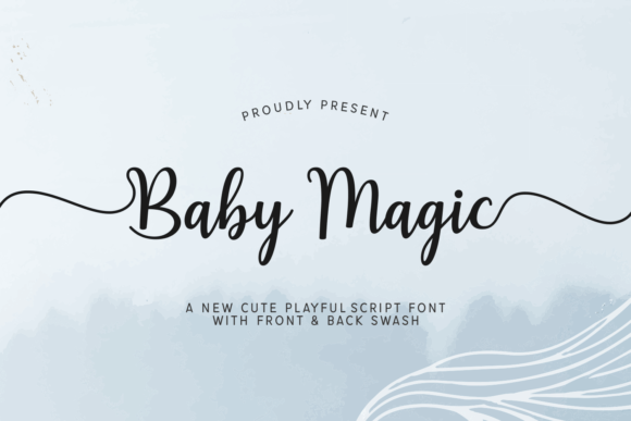 Baby Magic: A Playful Script Font for Every Occasion