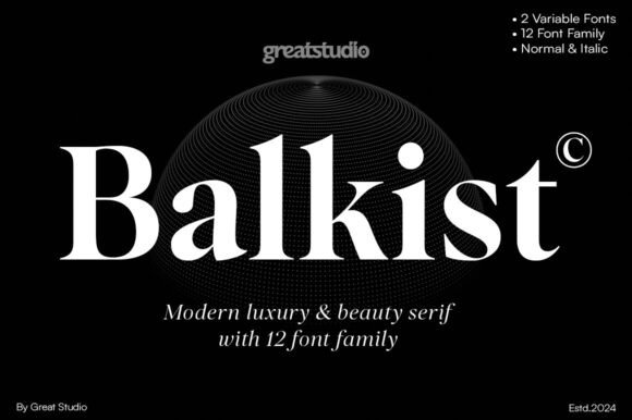 Balkist: A Versatile Typeface for Modern Design