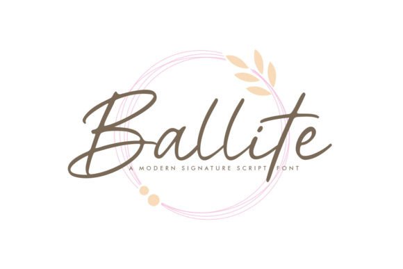 Ballite: Elevate Your Brand with Modern Script