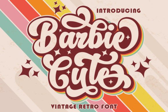 Barbie Cute: A Retro Font for Modern Branding