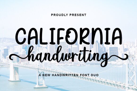 California Handwriting Duo: The Modern Script That Brings Branding to Life