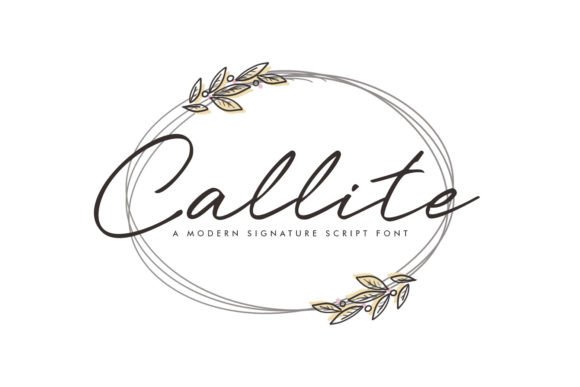 Elevating Design with Callite: A Modern Script Font for Every Creative Project