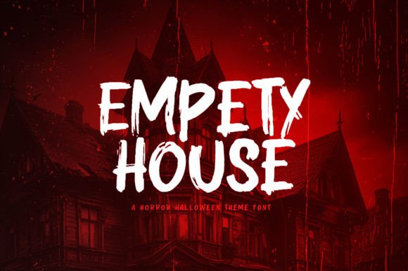 Empety House: The Modern Brush Font That Brings Character to Your Designs