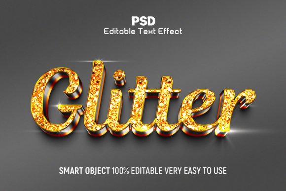 Glitter 3D Editable Text Effect Style: A Practical Guide for Designers