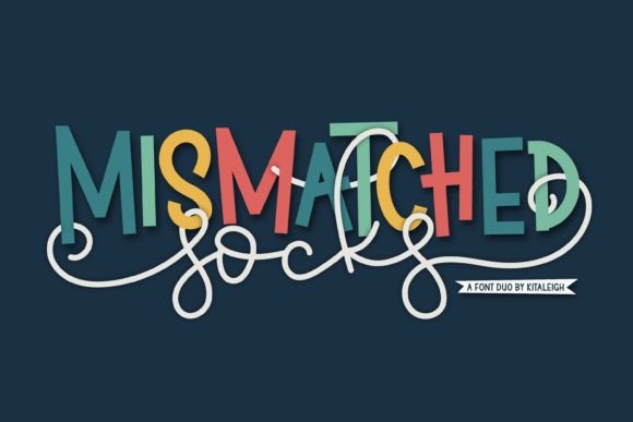 Introducing Mismatched Socks: A Playful Font Duo