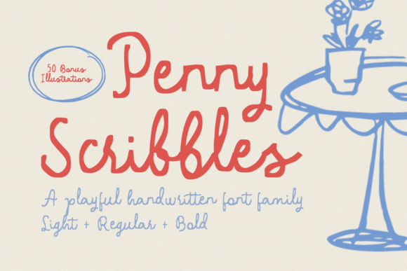 Penny Scribbles: A Practical Review of the Handwritten Font Family