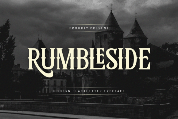 Rumbleside: A Strategic Guide to Leveraging Bold Blackletter Typography