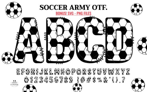 Soccer Football Army: Integrating Dynamic Typography into Your Creative Workflow