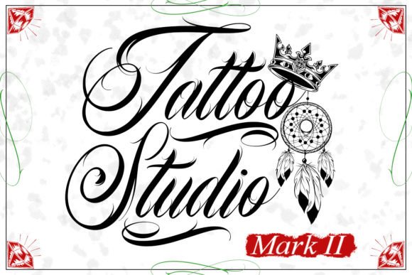 Tattoo Studio: The Calligraphic Charm of Blackletter Script