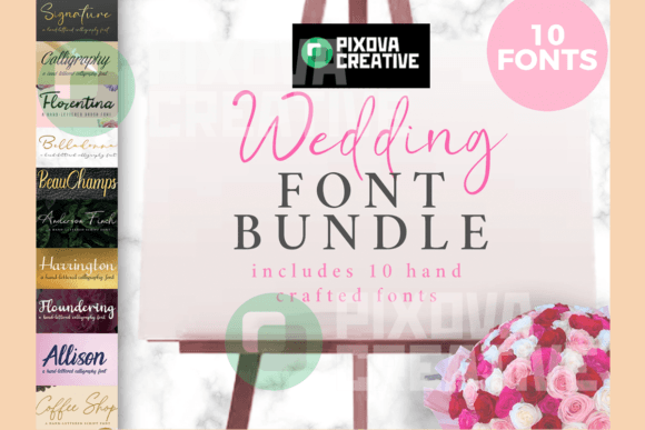 Wedding 10 Bundle: Elevate Your Event Typography